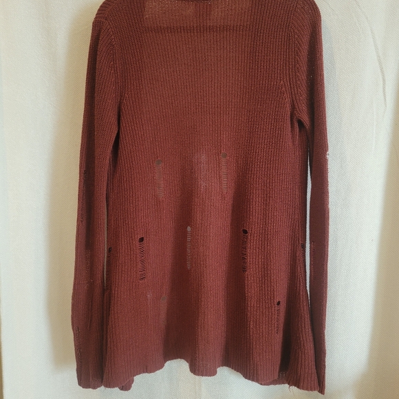 Daytrip Buckle Distressed Knit Cardigan size Small - Picture 4 of 5